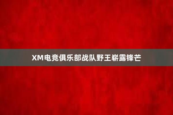 XM电竞俱乐部战队野王崭露锋芒