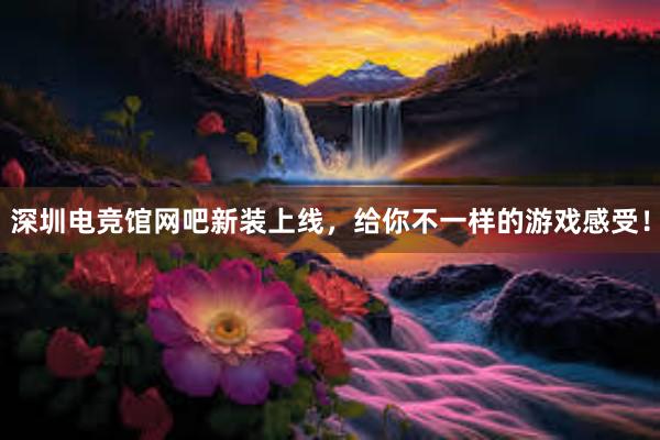 深圳电竞馆网吧新装上线，给你不一样的游戏感受！